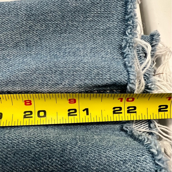 Everlane Kick Crop Jeans Raw Hem Size 24 - Picture 6 of 6